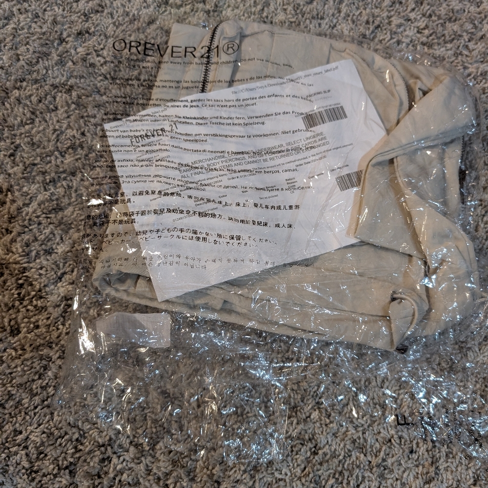 F21 utility dress - Picture 2 of 8